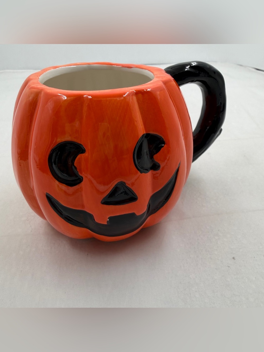 Ceramic Jack-O'-Lantern Halloween mug by Momentum Brands